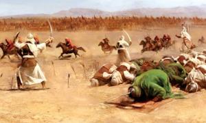 قصة اقامة الصلاة في كربلا
